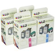 LD Products LD Remanufactured Ink Cartridge Replacement for HP 711 (1 Black, 1 Cyan, 1 Magenta, 1 Yellow, 4-Pack)