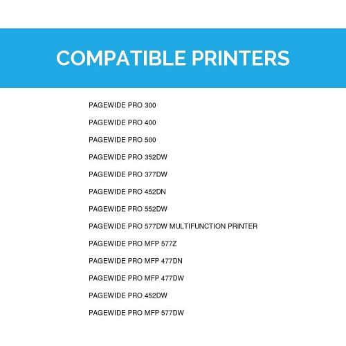  LD Products LD Compatible Ink Cartridge Replacements for HP 972A L0R89AN (Magenta)