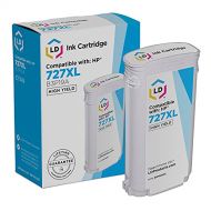 LD Products LD Remanufactured Ink Cartridge Replacement for HP 727XL B3P19A High Yield (Cyan)