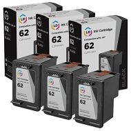 LD Products LD Remanufactured Ink Cartridge Replacement for HP 62 C2P04AN (Black, 3-Pack)