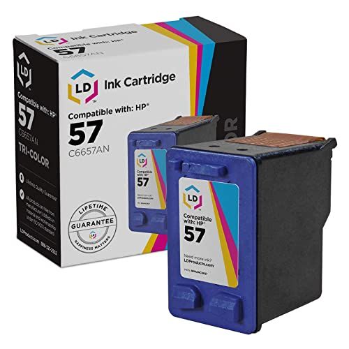  LD Products LD Remanufactured Ink Cartridge Replacement for HP 57 C6657AN (Color)
