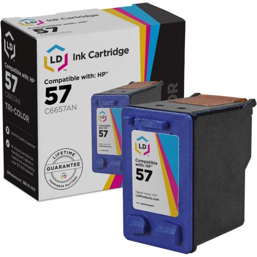  LD Products LD Remanufactured Ink Cartridge Replacement for HP 57 C6657AN (Color)