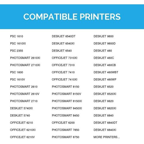  LD Products LD Remanufactured Ink Cartridge Replacement for HP 94 & HP 95 (2 Black, 1 Color, 3-Pack)