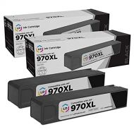 LD Products LD Remanufactured Ink Cartridge Replacement for HP 970XL CN625AM High Yield (Black, 2-Pack)