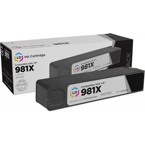  LD Products LD Remanufactured Ink Cartridge Replacement for HP 981X L0R12A High Yield (Black)