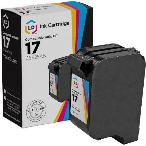  LD Products LD Remanufactured Ink Cartridge Replacement for HP 17 C6625AN (Color)