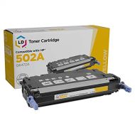 LD Products LD Remanufactured Toner Cartridge Replacement for HP 502A Q6472A (Yellow)