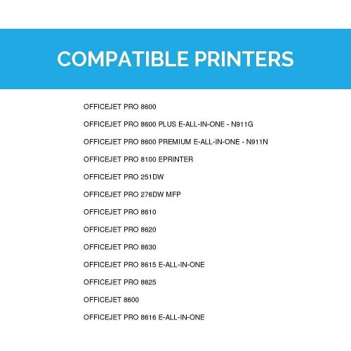  LD Products LD Remanufactured Ink Cartridge Replacement for HP 950XL & 951XL High Yield (3 Black, 2 Cyan, 2 Magenta, 2 Yellow, 9-Pack)