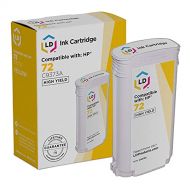 LD Products LD Remanufactured Ink Cartridge Replacement for HP 72 C9373A High Yield (Yellow)