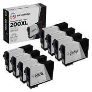 LD Products Compatible Ink Cartridge Replacements for Epson 200XL 200 XL T200XL120 High Yield (Black, 8-Pack)