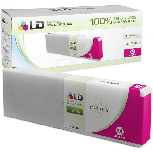  LD Products Remanufactured Ink Cartridge Replacement for Epson T636300 High Yield (Magenta) for Stylus Pro WT7900, WT7900, 7890, 7900, 9700, 9890, 9900