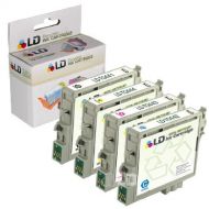 LD Products LD Remanufactured Replacements for Epson 44 T044 (1 Black, 1 Cyan, 1 Magenta, 1 Yellow, 4-Pack)