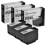 LD Products LD Remanufactured Ink Cartridge Replacements for Epson 312XL T312XL120 High Yield (Black, 3-Pack)
