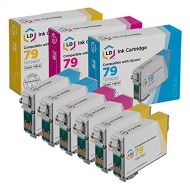 LD Products LD Remanufactured-Ink-Cartridge Replacement for Epson 79 High Yield (2 Cyan, 2 Magenta, 2 Yellow, 6-Pack)