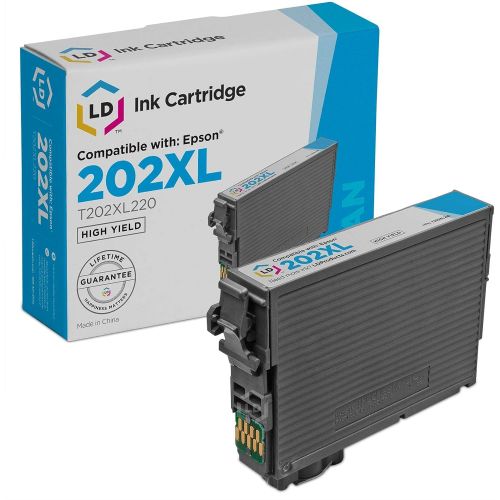  LD Products LD Remanufactured Ink Cartridge Replacement for Epson 202XL T202XL220-S High Yield (Cyan)