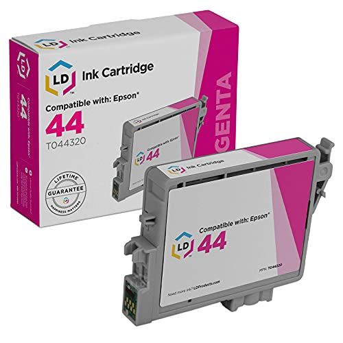  LD Products LD Remanufactured Ink Cartridge Replacement for Epson 44 T044320 (Magenta)