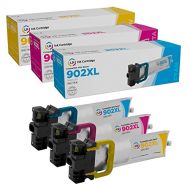 LD Products LD Remanufactured Ink Cartridge Replacements for Epson 902XL High Capacity (Cyan, Magenta, Yellow, 3-Pack)