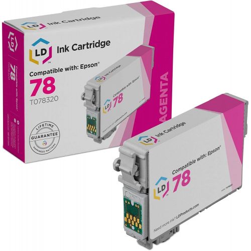  LD Products LD Remanufactured Ink Cartridge Replacement for Epson 78 T078320 (Magenta)