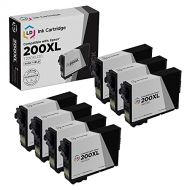 LD Products Compatible Ink Cartridge Replacements for Epson 200XL 200 XL T200XL120 High Yield (Black, 7-Pack)