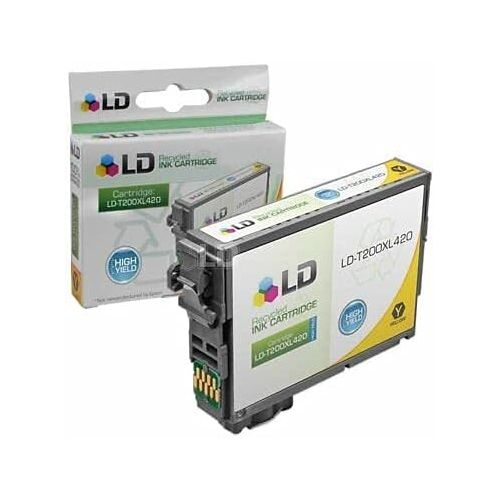  LD Products Compatible Ink Cartridge Replacements for Epson 200XL 200 XL High Yield (1 Cyan, 1 Magenta, 1 Yellow, 3-Pack)