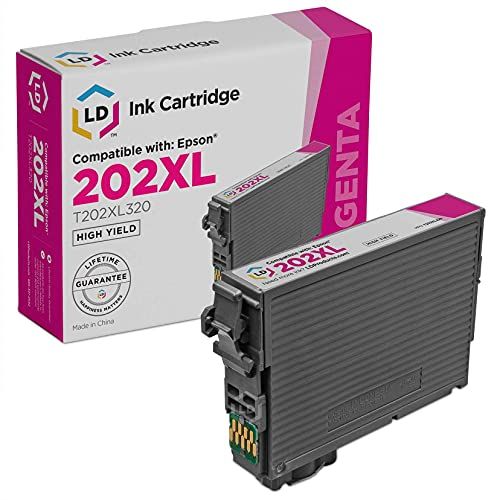  LD Products LD Remanufactured Ink Cartridge Replacement for Epson 202XL T202XL320-S High Yield (Magenta)