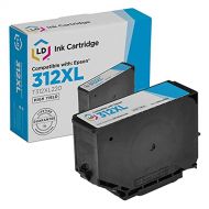 LD Products LD Remanufactured Ink Cartridge Replacement for Epson 312XL T312XL220 High Yield (Cyan)