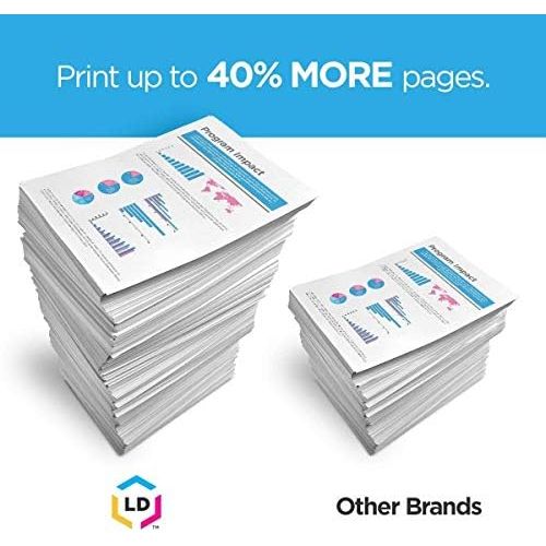  LD Products LD Remanufactured Ink Cartridge Replacement for Epson 126 T126220 High Yield (Cyan)