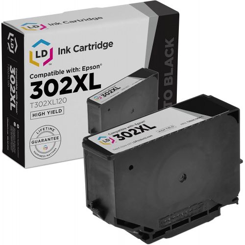  LD Products LD Remanufactured Ink Cartridge Replacement for Epson 302XL T302XL120 High Yield (Photo Black)