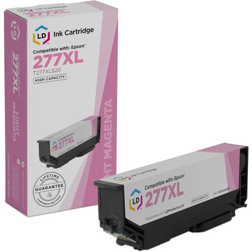  LD Products LD Remanufactured-Ink-Cartridge Replacement for Epson 277XL T277XL620 High Yield (Light Magenta)