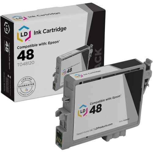  LD Products Remanufactured Ink Cartridge Replacement for Epson T0481 ( Black )