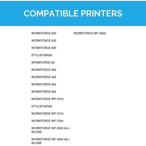  LD Products LD Remanufactured Ink Cartridge Replacement for Epson 127 Extra High Yield (Cyan, Magenta, Yellow, 3-Pack)