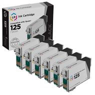 LD Products LD Remanufactured Ink Cartridge Replacement for Epson 125 T125120 (Black, 6-Pack)