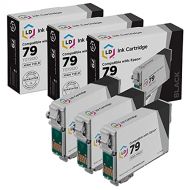 LD Products LD Remanufactured Ink Cartridge Replacement for Epson 79 T079120 High Yield (Black, 3-Pack)