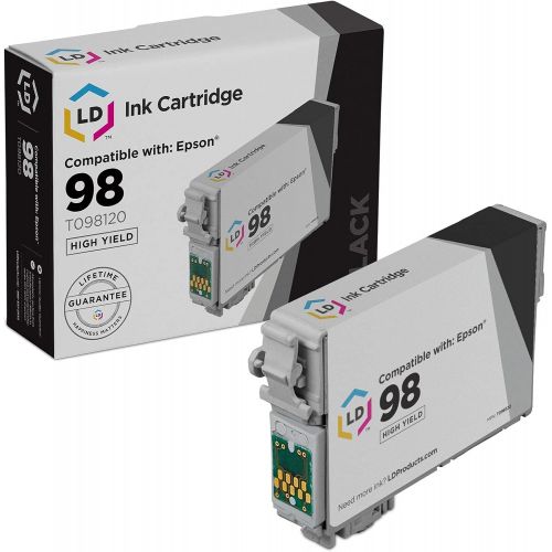  LD Products Remanufactured Ink Cartridge Replacement for Epson T0981 ( Black )