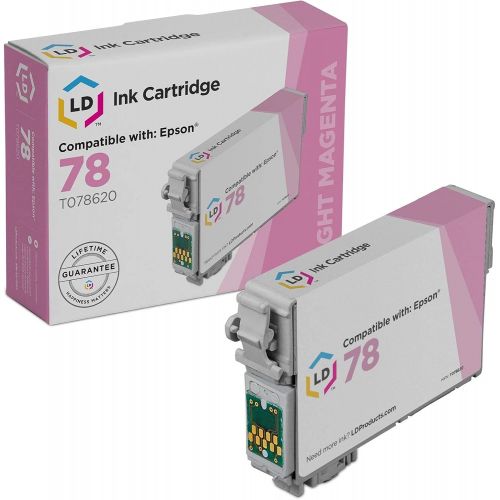  LD Products LD Remanufactured Ink Cartridge Replacement for Epson 78 T078620 (Light Magenta)