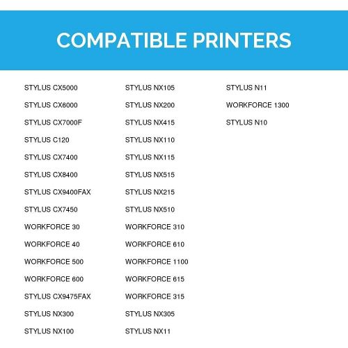  LD Products LD Remanufactured Ink Cartridge Replacement for Epson 69 (2 Cyan, 2 Magenta, 2 Yellow, 6-Pack)