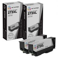 LD Products LD Remanufactured Ink Cartridge Replacement for Epson 273 273XL High Yield (Photo Black, 2-Pack)