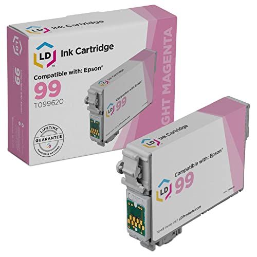 LD Products LD Remanufactured Ink Cartridge Replacement for Epson 99 T099620 (Light Magenta)
