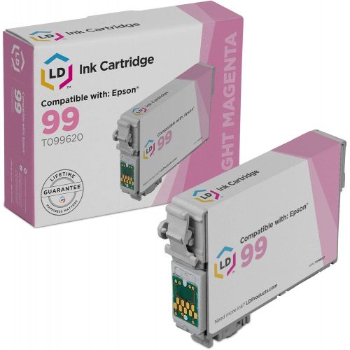  LD Products LD Remanufactured Ink Cartridge Replacement for Epson 99 T099620 (Light Magenta)