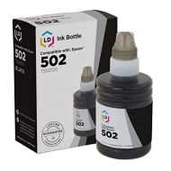 LD Products LD Compatible Ink Bottle Replacement for Epson 502 T502120-S (Black)