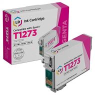 LD Products Compatible Ink Cartridge Replacement for Epson 127 T127320 Extra High Yield (Magenta)