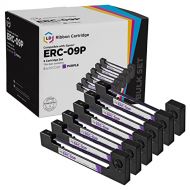 LD Products LD Compatible POS Ribbon Cartridge Replacement for Epson ERC-09P (Purple, 6-Pack)
