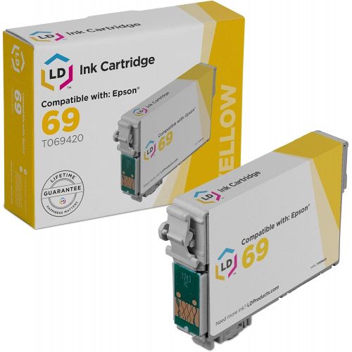  LD Products LD Remanufactured Ink Cartridge Replacement for Epson 69 T069420 (Yellow)