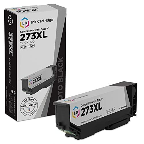  LD Products LD Remanufactured-Ink-Cartridge Replacement for Epson 273XL T273XL120 High Yield (Photo Black)