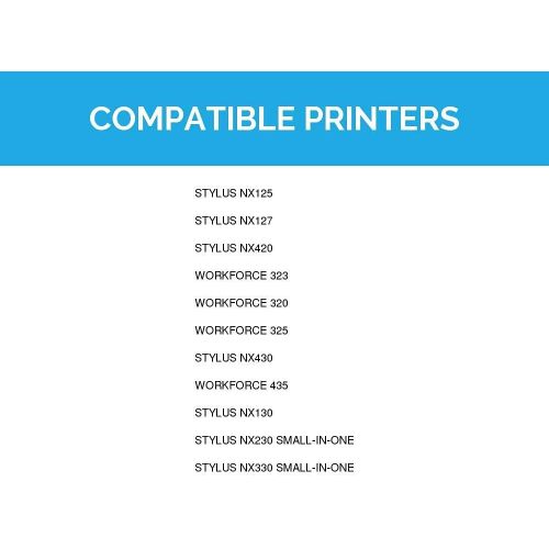  LD Products Remanufactured Ink Cartridge Replacements for Epson 124 Moderate Yield (4 Black, 2 Cyan, 2 Magenta, 2 Yellow, 10-Pack) for NX125, NX127, NX130, NX420, NX430 & Workforce