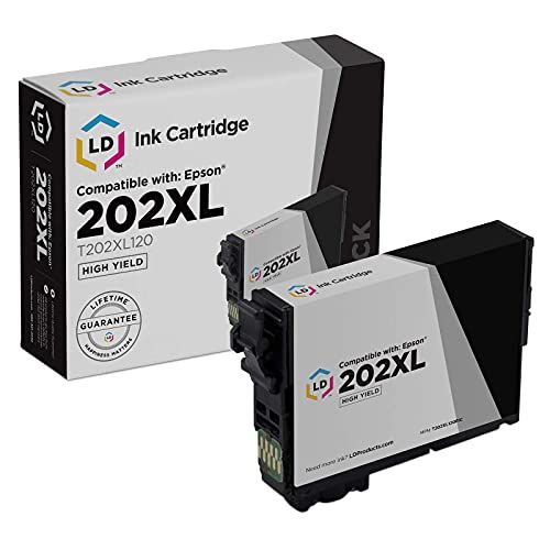  LD Products LD Remanufactured Ink Cartridge Replacement for Epson 202XL T202XL120-S High Yield (Black)