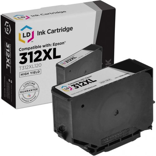  LD Products LD Remanufactured Ink Cartridge Replacement for Epson 312XL T312XL120 High Yield (Black)