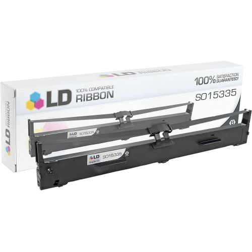  LD Products LD Compatible Printer Ribbon Cartridge Replacement for Epson S015335 (Black)