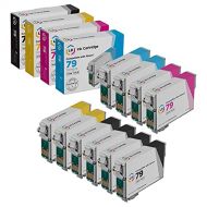 LD Products Remanufactured Ink Cartridge Replacements for Epson 79 High Yield (4 T079120 Black, 2 T079220 Cyan, 2 T079320 Magenta, 2 T079420 Yellow, 10-Pack) for Artisan 1430, Styl