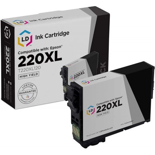  LD Products LD Remanufactured Ink Cartridge Replacement for Epson 220XL T220XL120 High Yield (Black)